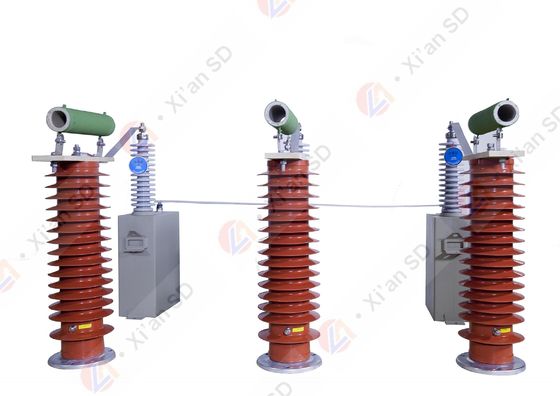 کیفیت  35kV Indoor And Outdoor Damping Capacitance Resistance Overvoltage Protection For Substation کارخانه